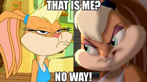 Lola Bunny meets herself Looney Tunes / Merrie Melodies Know