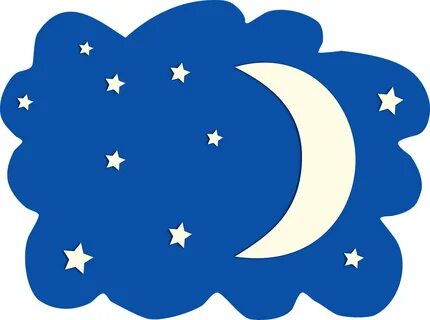 starry sky png - Starry Sky Clipart Transparent - Night Moon