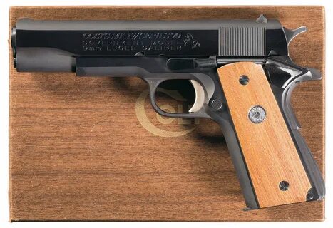 Colt Mark IV Government Model Pistol in 9mm Luger with Box R