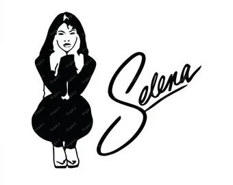 Selena Quintanilla SVG PNG PDF Cricut Silhouette Cricut Etsy