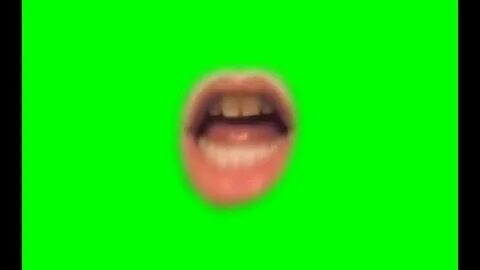 Língua fundo verde Tongue green screen - YouTube