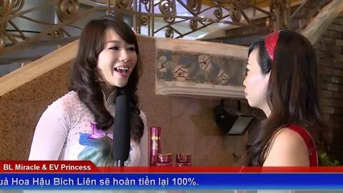 Phỏng vấn khách hàng dùng Mỹ phẩm BL Miracle Hoa hậu Bích Li