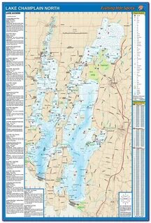 Lake Champlain Depth Chart Map - Maps : Resume Examples #w95