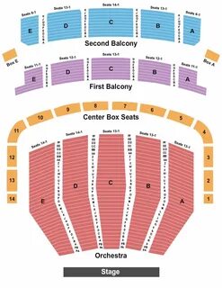 Oregon Tickets Seating Chart Keller Auditorium End Stage