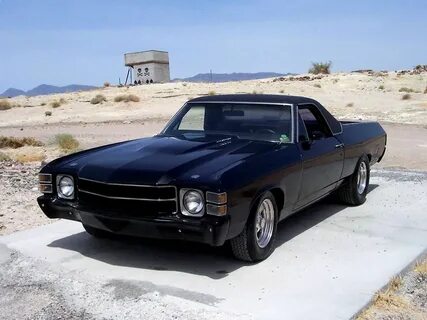 71 El Camino-would not want to see this bad boy in my rear v