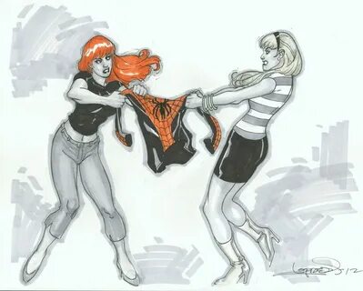 MJ vs. Gwen Stacey by aaronlopresti on deviantART Comic book