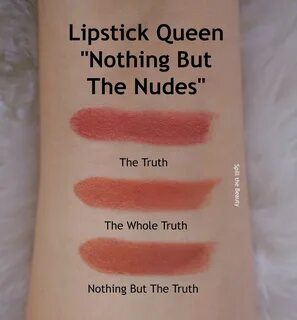 Lipstick Queen "Nothing But The Nudes" Collection - Review, 