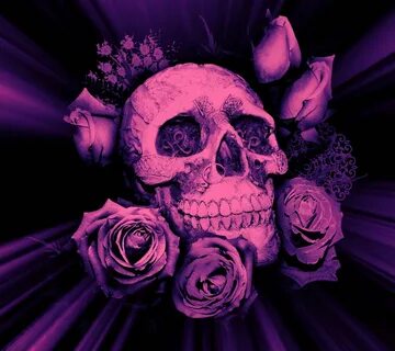 Skull and Roses Wallpaper by Savanna - 72 - Free on ZEDGE ™ 