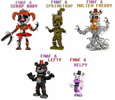 Pictures Of Adventure Characters Fan Made Fnaf World