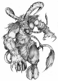 Satyr by SaintYak on DeviantArt Satyr, World of warcraft, Wa