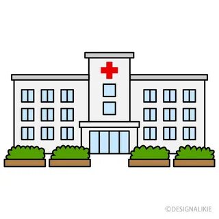 Hospital and Planting Clip Art Free PNG Image ｜ Illustoon