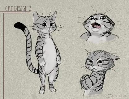 Cat concept style by JuanCaruso.deviantart.com on @DeviantAr