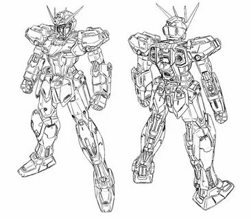 ÐŸÐ¸Ð½ Ð½Ð° Ð´Ð¾Ñ�ÐºÐµ Gundam lineart