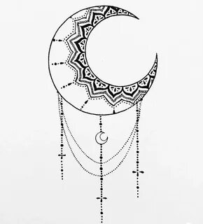 Pin by Vicki S on grandpa jay Moon mandala, Henna drawings, 