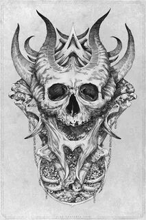 skull, Vlad Gradobyk on ArtStation at https://www.artstation