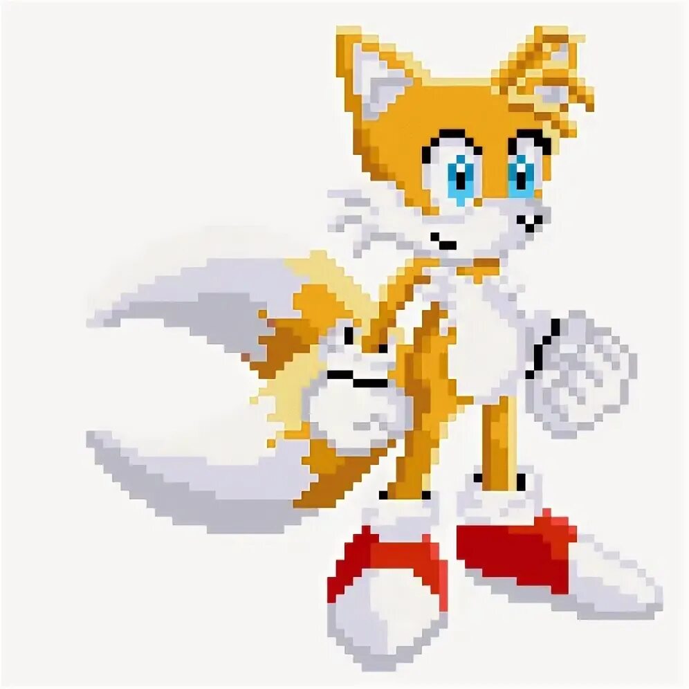 Sonic Fox Sticker - Sonic Fox Tails - Discover & Share GIFs