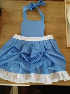 Toddler Cinderella inspired Apron Dress up aprons, Princess 