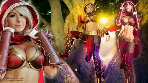 Jessica Nigri - Blood Elf - YouTube