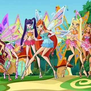 Winx 4x1 Enchantix in Pixie Village Winx club, Fadas, Desenh