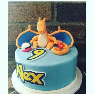 #charizard #pokemon #cake Charizard cake, Pokemon cake, Birt