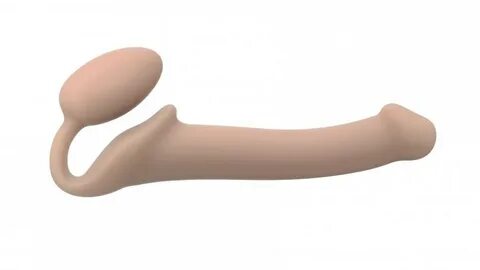 Strap On Me - Strapless Strap-On Dildo - Size M - Beige - Image 1. Show car...