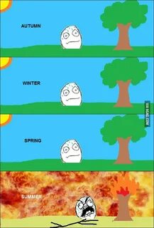 How the four seasons feel like in a tropical country - Funny