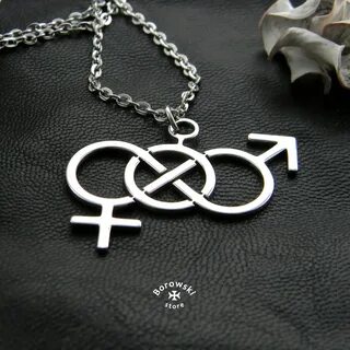 Bisexual pendant-Bi pride jewelry-Proud symbolic-Bisexual Et
