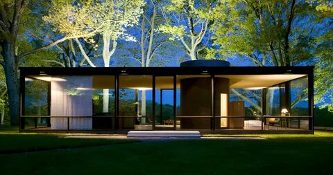 Philip Johnson's Glass House, Golden Section Analysis Behanc