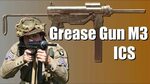 Grease Gun M3 ICS - REVIEW AIRSOFT - YouTube