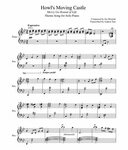 Howls Moving Castle Theme Song For Piano Musescore - Reminis