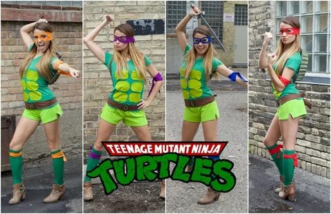 Teenage Mutant Ninja Turtle DIY Halloween Costume!