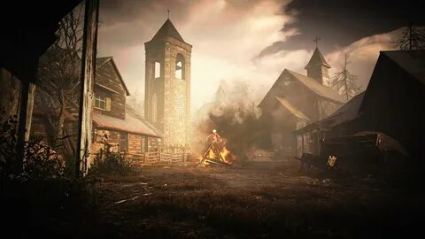 Энтузиаст воссоздал часть культовой деревни из Resident Evil