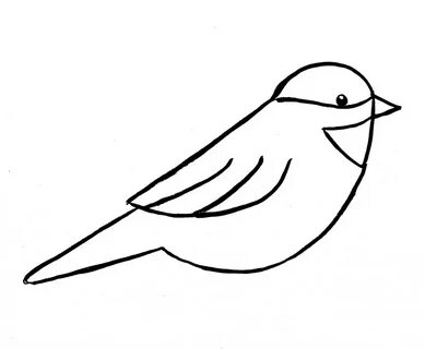 Simple Bird Drawing at PaintingValley.com Explore collection