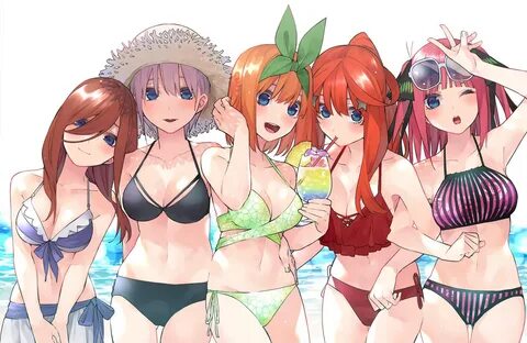 Wallpaper : anime girls, 5 toubun no Hanayome, Nakano Miku, 