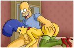Смотрите эротические и порно картинки с Гомером Симпсоном