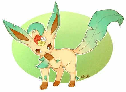 Cute Leafeon Art - Go-images Web