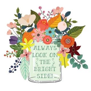 Always Look On The Bright Side Painting by Little Bunny Suns