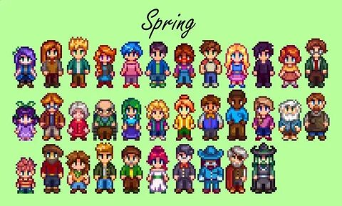 Seasonal Outfits - Slightly Cuter Aesthetic at Stardew Valle