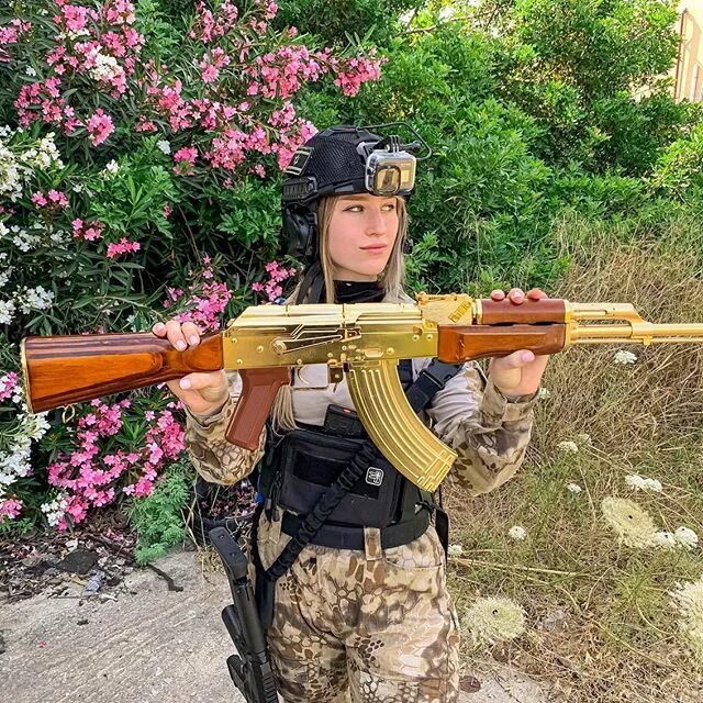 Photo by Natalia * Gun Waifu * Airsoft in Israel with @airsoftevike, @ggarm...