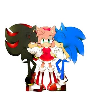 Another Shadow, Amy, Sonic Threesome Peace by く ま Sonic the 