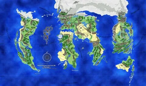 Fan-made Golarion map Fantasy world map, Fantasy map generat