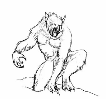 Pencil Drawings Werewolf (53 photos) " Рисунки для срисовки 