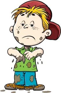 Dirty - Dirty Boy Cartoon Png Clipart - Full Size Clipart (#