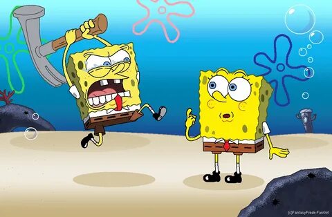 Old vs. New SpongeBob SquarePants Spongebob anime, Spongebob