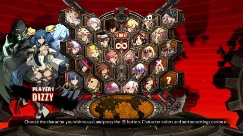 Guilty Gear Xrd Rev 2 Character Select Screen PS4 - YouTube