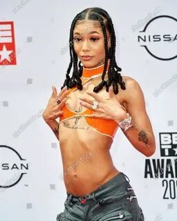 BET Awards Arrivals Microsoft Theater Los Angeles Stok Fotoğ