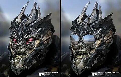 Transformers: The Last Knight Concept Art of Barricade Trans