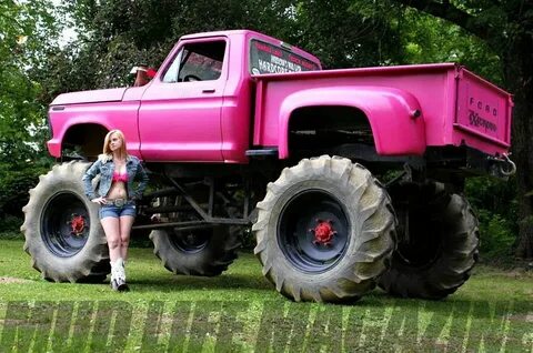 For the lady's out there. Monster trucks, Trucks lifted dies