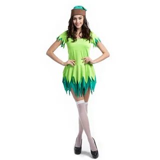 Çevrim içi satın al Kadının Polyester Yeşil Peter Pan Robin 