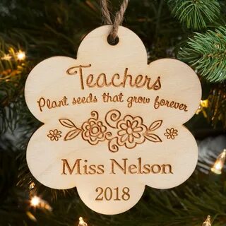 Ornaments Personalized First Year Teaching Christmas Ornamen